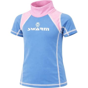 Swarm Rash Vest Short Sleeve Meisjes, Watersport en Boten, Watersportkleding, Ophalen of Verzenden, Nieuw
