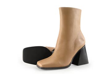 Vagabond Enkellaarzen in maat 36 Beige, Verzenden, Beige, Lage of Enkellaarzen, Zo goed als nieuw