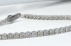 Zonder minimumprijs - Armband - 14 karaat Witgoud - 6.40ct., Nieuw
