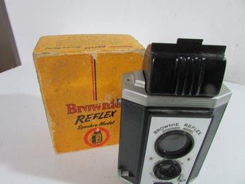 Kodak, Agfa, Gevaert Vintage Mid-Century Box and Viewfinder, Nieuw