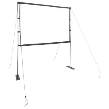 vidaXL Projectiescherm met standaards 90 inch 4:3, Verzenden, Nieuw