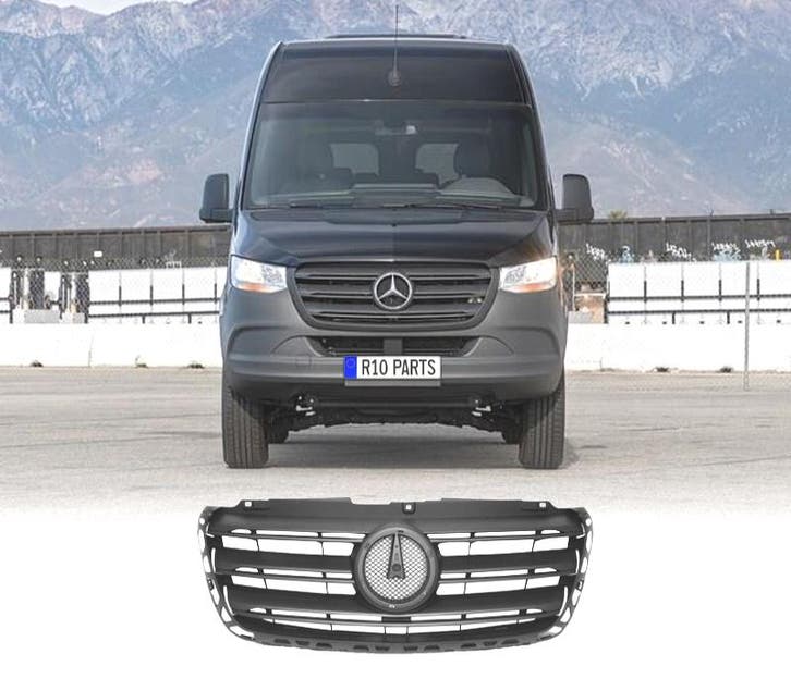 CALANDRE MERCEDES SPRINTER W907 18- NOIR MAT, Auto-onderdelen, Carrosserie, Verzenden