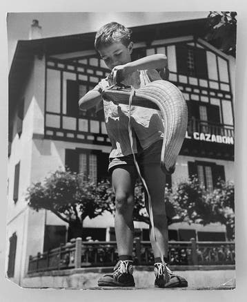 Jean Ribiere (1922 - 1989) - Lenfant à la chistera -, Antiek en Kunst