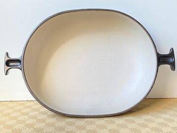 Le Creuset - Enzo Mari - Plat de cuisson - La mama - Fonte