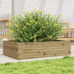 vidaXL Plantenbak 90x60x23 cm geïmpregneerd grenenhout, Verzenden, Nieuw