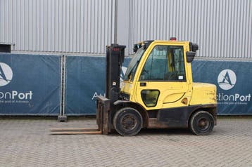 Veiling: Heftruck Hyster H4.0FT5 Diesel 3800kg 3.05m 2010, Ophalen