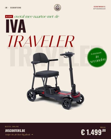 Scootmobiel Opvouwbaar IVA Traveler 500