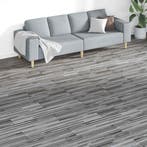 vidaXL Vloerplanken 18 pcs Grijs 5,26 m² PVC, Verzenden, Nieuw