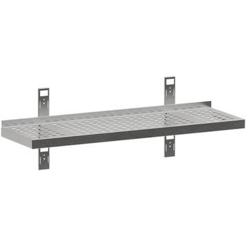 Wandschap | RVS | 1 Niveau | Diepte 300 | Breedte 1000-2000, Verzenden, Nieuw in verpakking
