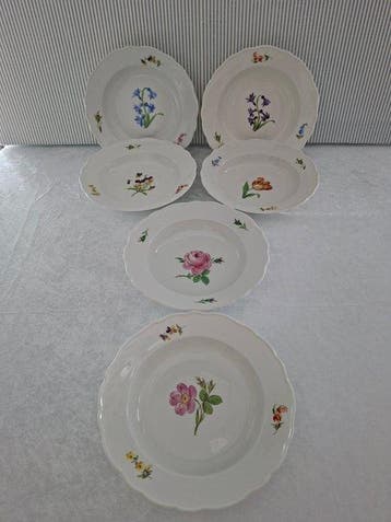 Meissen - Eetservies (6) - Porselein, Antiek en Kunst