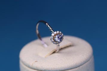 Zilveren ringen (925) - Natuurlijke edelstenen - opaal,, Antiek en Kunst