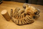 Figuur - Stofftier Tiger - mohairpluche