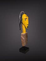 Sculpture bozo 30 cm - Tête de marionnette bozo du Mali -, Antiquités & Art