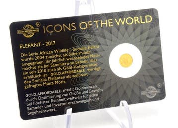 Rwanda en Burundi. 10 Francs 2017 Icons of the World -