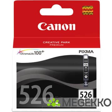 Canon inkc. CLI-526BK Black Pixma, Verzenden