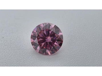 Veiling - Moissanite briljant 2 crt Pink ( GRA Gecertificeer, Handtassen en Accessoires, Nieuw