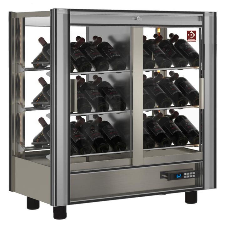 Gekoelde wijnvitrine Lt. 216 - Doorgeef - Moduleerbaar, Articles professionnels, Horeca | Équipement de cuisine, Envoi