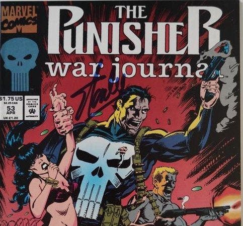 The Punisher War Journal #53 - Signed by Stan Lee + COA - 1, Livres, BD | Comics