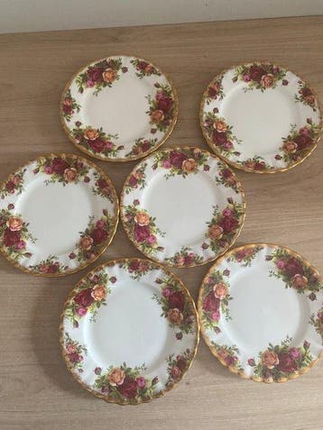 Royal Albert - Harold Holdcroft - Service à dessert (6) -, Antiek en Kunst