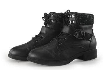 Skechers Veterboots in maat 38 Zwart, Skechers, Verzenden, Zwart, Overige typen