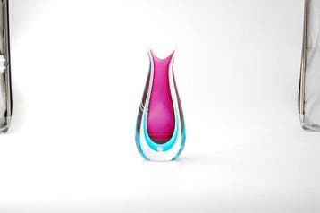 Murano - Vaas - Glas - Hoogte: 24 cm
