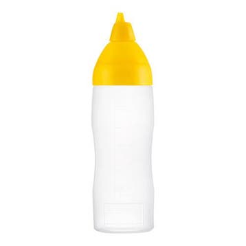 Doseerfles | Geel | Drip | Maatverdeling | 0.35L |, Verzenden, Nieuw in verpakking
