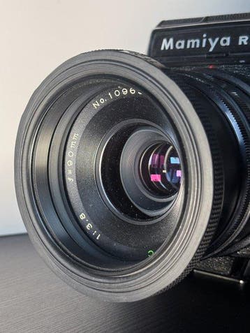 Mamiya RB67 Pro-S + Mamiya 90mm f3.8 Sekor C, Audio, Tv en Foto, Nieuw