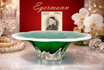 Egermann - Plat - Verre