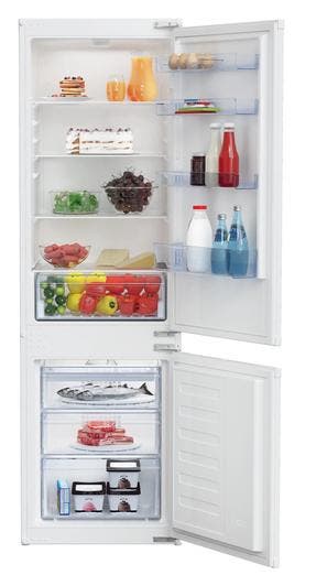 Beko K54275heb - Inbouw Koel-vriescombinatie - 177.5 cm -, Elektronische apparatuur, Ophalen of Verzenden, Nieuw