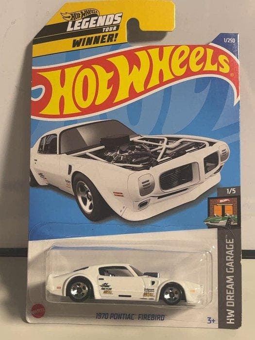 Hot Wheels 1:64 - Modelauto (4) - 1970 Pontiac Firebird;, Hobby en Vrije tijd, Modelauto's | 1:5 tot 1:12