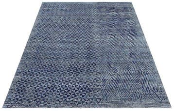 Tapis de créateur avec beaucoup de soie - Neuf -