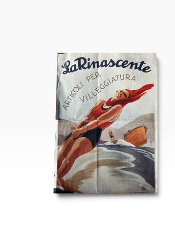 Marcello Dudovich - La Rinascente Articoli per Villeggiatura