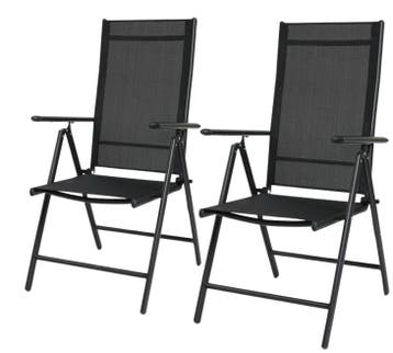 2dekans | Lifa Garden 1 Aluminium Tuinstoel – Verstelbaar –, Ophalen of Verzenden, Nieuw