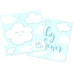 Babyshower Jongen Servetten 25cm 20st, Verzenden