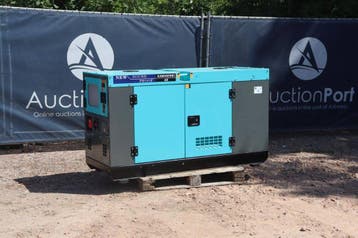 Veiling: Generator Kawakenki KK40-III-SSS Diesel 2026 40kVA, Zakelijke goederen, Ophalen