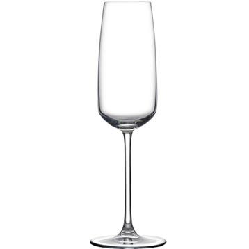 Champagneglazen | MIRAGE | Kristalglas | 24.5cl |  6 Stuks, Verzenden, Nieuw in verpakking