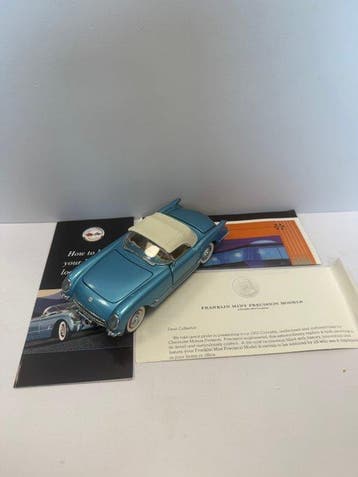 Franklin Mint 1:24 - Voiture miniature - Chevrolet Corvette