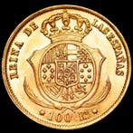 Espagne. Isabelle II. 100 Reales Acuñada en la ceca de
