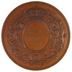 Nederland. Historical Medal Queen Wilhelmina Visit to