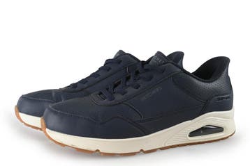 Skechers Instappers in maat 46 Blauw, Kleding | Heren, Schoenen, Overige typen, Zo goed als nieuw, Skechers, Verzenden