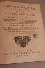 Richard Cumberland; traduit par Monsieur Barbeyrac - Les