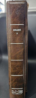 Belgique 1863/1962 - Excellent album I et II sans timbres en, Timbres & Monnaies