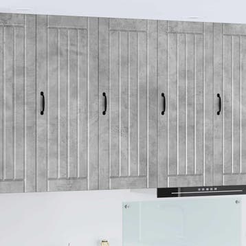 vidaXL Wandkast LUCCA Betongrijs 40 x 31 x 100 cm Bewerkt, Verzenden, Nieuw