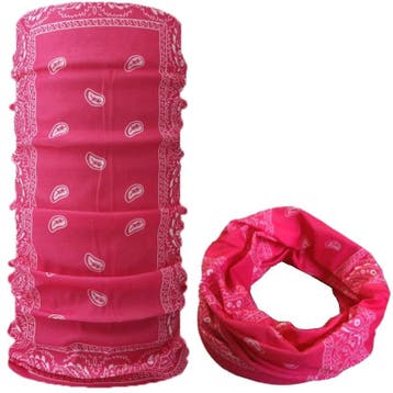 Fako Fashion - Microfiber Faceshield - Bandana - Nekwarmer -, Verzenden, Nieuw