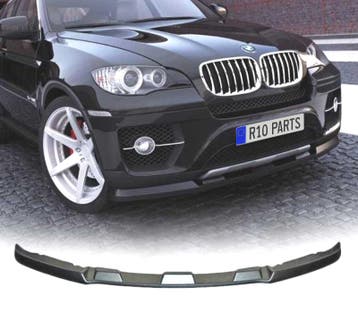 SPOILER LAME DE PARE-CHOCS AVANT BMW X6 E71 08-14 NOIR, Verzenden, Nieuw