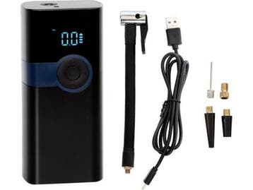 Veiling - Draagbare banden compressor met powerbank en ledla, Doe-het-zelf en Bouw, Nieuw