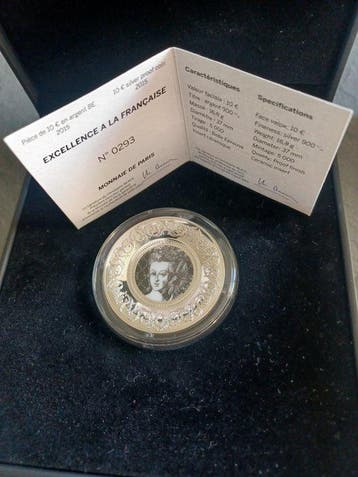 Frankrijk. 10 Euro 2015 Manufacture de Sèvres - Marie