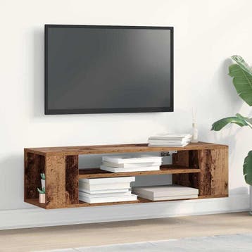 vidaXL TV Kast 100 x 30 x 26,5 cm Oud hout Bewerkt hout, Huis en Inrichting, Verzenden, Nieuw