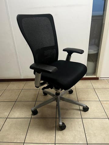 Haworth Zody - Haworth Comforto Zody 89 - Bureaustoel, Huis en Inrichting, Bureaustoelen, Verzenden, Zwart, Zo goed als nieuw