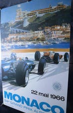 turner - 1966 * Poster Originale Gran Premio di Monaco,